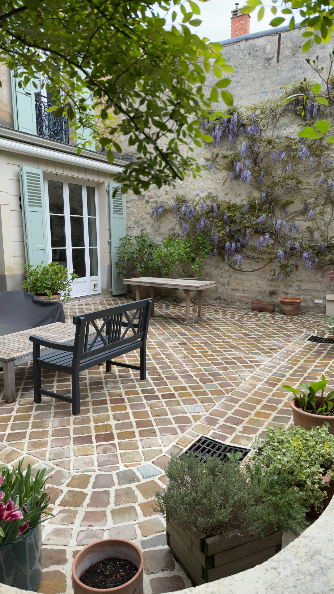 nettoyage terrasse en pierres par renovatech après nettoyage terrasse en pierres par Renovatech après